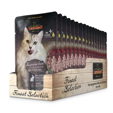 Leonardo Jänis&Karpalo 85g - Leonardo märkäruoat - 4002633756435 - 2