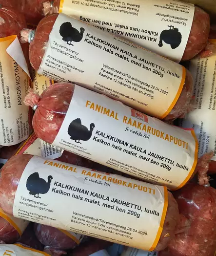 Fanimal Kalkkunan kaula, jauhettu 200g - Fanimal pakasteruoat - 56566265 - 1