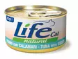 LifeCat Tonnikala & kalmari 85g - Life märkäruoat - 8034105422575 - 1