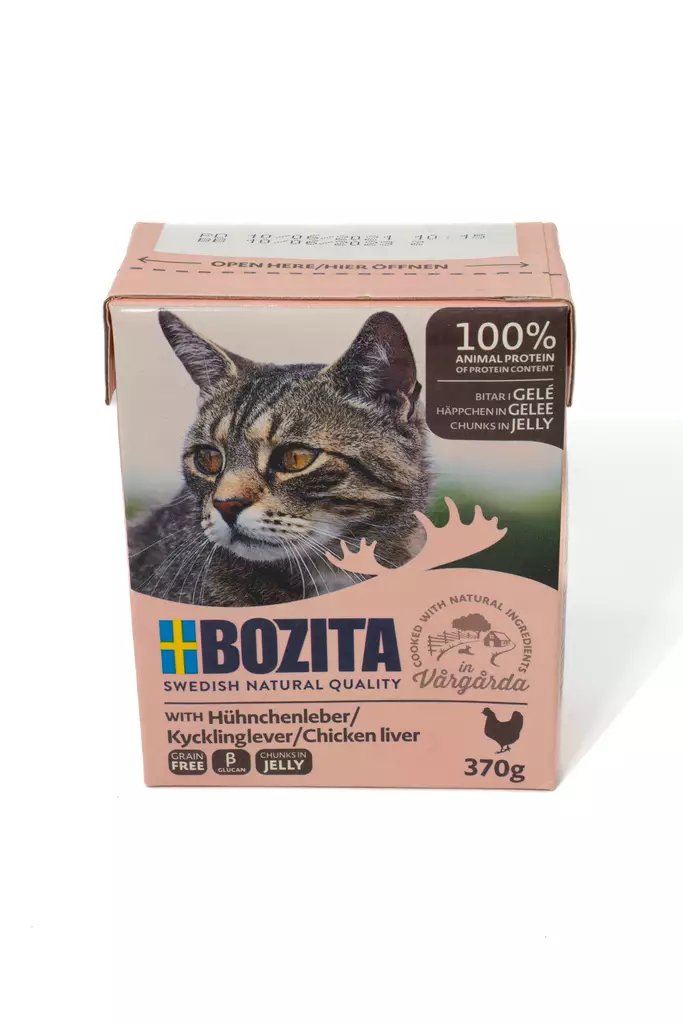 Bozita Kananmaksa hyytelössä 370g - Bozita märkäruoat - 7300330049155 - 1