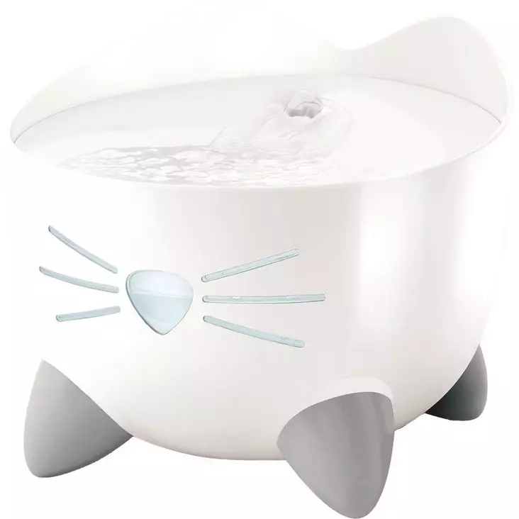 Cat It Pixi 2,5L valkoinen - Kissan ruokakupit - 022517437155 - 1