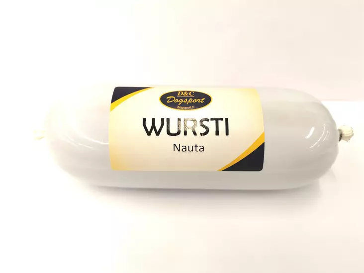 D&C Wursti Treenimakkara Nauta - Muut märkäruokamerkit - 03202555 - 1
