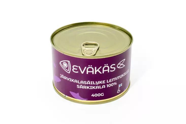 Eväkäs Järvikalasäilyke Särki 400g - Muut märkäruokamerkit - 6418142002235 - 1
