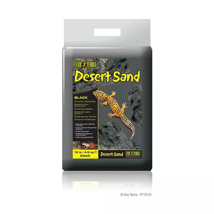 Exoterra Desert Sand 4,5kg musta - Matelijoiden pohjamateriaalit - 015561231015 - 1