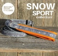 Finnero Snow Sport panta oranssi - Puolikiristävät pannat - 6438406002375 - 1