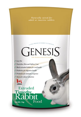 Genesis rabbit timotei - Kanien ja jyrsijöiden pelletit - 628250238105 - 1