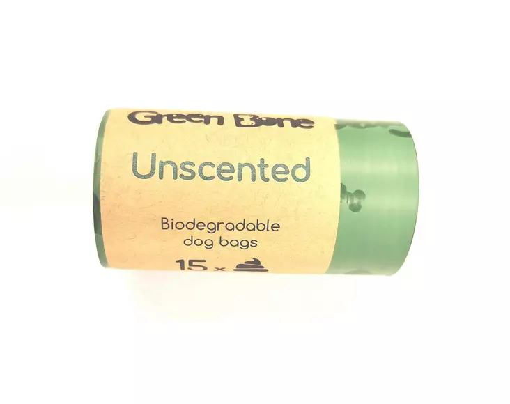 Green Bone kakkapussit 15 rullaa - Siivous- ja puhdistustuotteet - 7350040123935 - 1