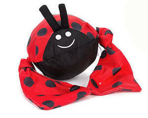 Jolly Tug leppäkertu M 8,5cm - Koiran tekstiililelut - 788169027105 - 1