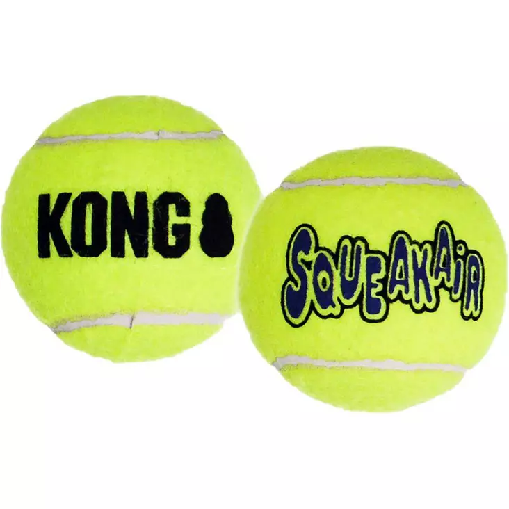Kong Airdog squeaker Tennis Ball L 2kpl - Koiran pallot - 035585775555 - 1
