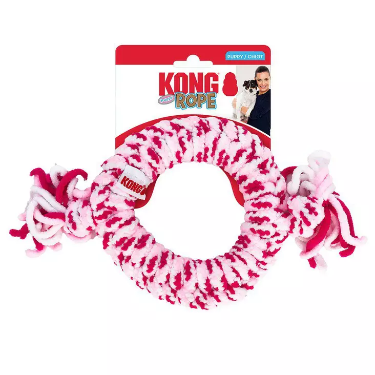 Kong Rope Puppy M Rengaslelu - Koiran tekstiililelut - 035585503325 - 1