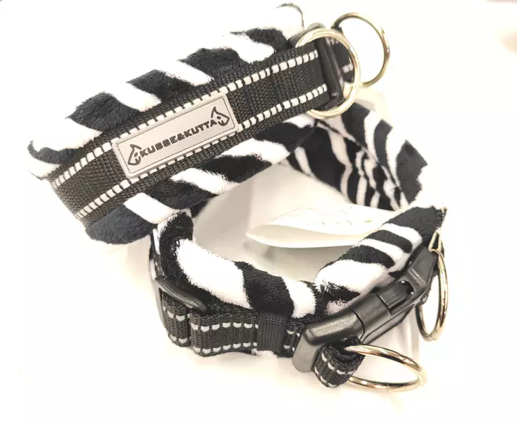 Kusse&Kutta Solkipanta Pehmo Seepra - Tekstiilipannat - 6430078944915 - 1