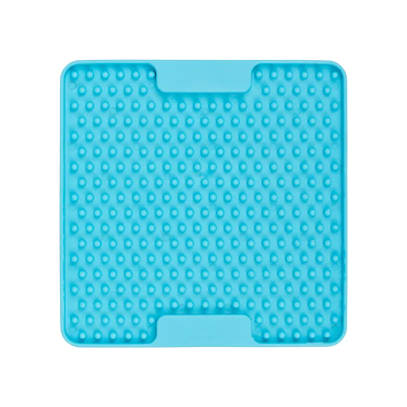 LickiMat Mini Soother sininen 15x15cm - Nuolumatot ja ahmimisenesto - 9349785006755 - 1