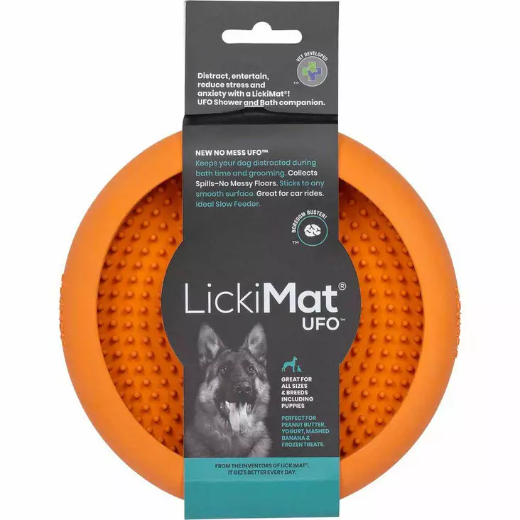 LickiMat UFO 18cm imukupilla - Koiran muoviset ruokakupit - 9349785000975 - 1