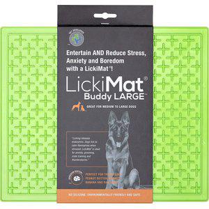 Lickimat Buddy XL Vihreä - Koiran muoviset ruokakupit - 9349785005215 - 1