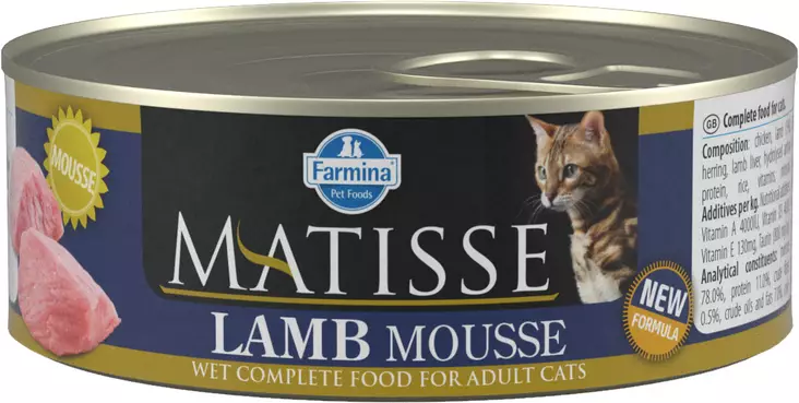 Matisse Lamb mousse 85g - Kissan muut märkäruoat - 8606014102765 - 1