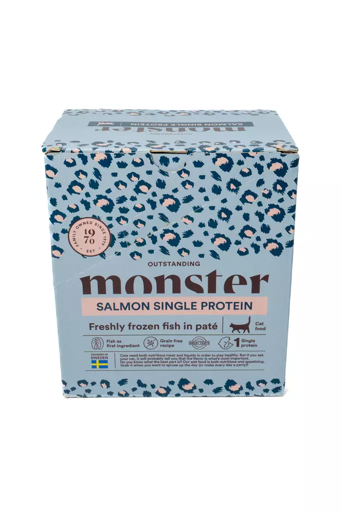 Monster Cat Adult Salmon - Monster märkäruoat - 7350040124895 - 1