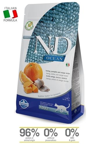 N&D adult Herring&pumpking - N&D kuivaruoat - 8010276036735 - 1