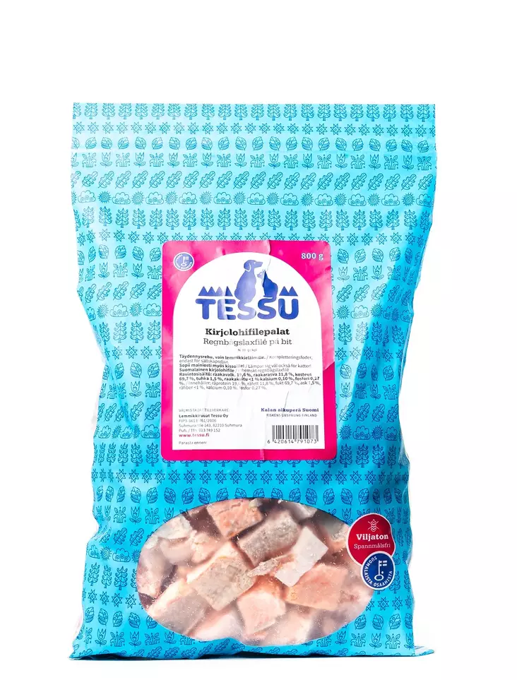 Tessu Kirjolohifilepalat 800g - Tessu pakasteruoat - 6420614792575 - 1