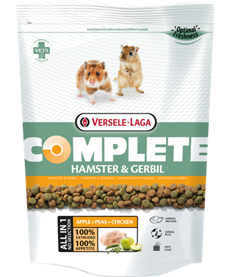 VL Complete Hamster & gerbil - Kanien ja jyrsijöiden pelletit - 5410340612965 - 2