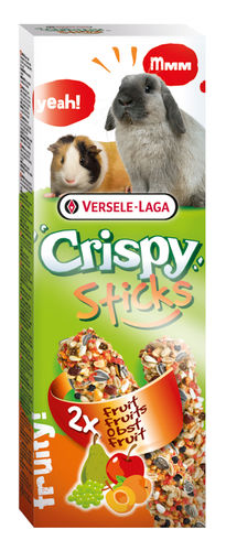 VL Crispy Sticks Fruit 2 kpl - Jyrsijän ja kanien purutikut - 5410340620595 - 2