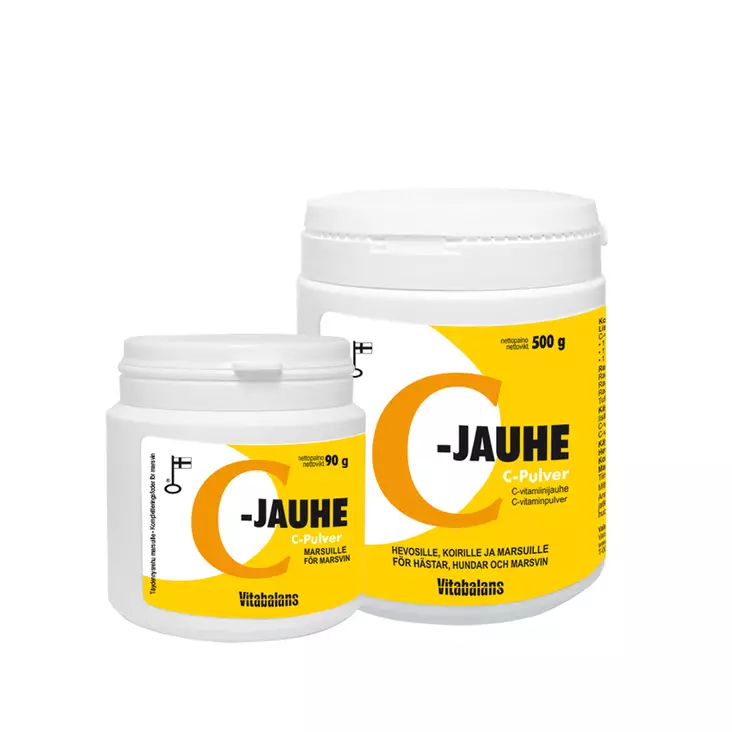 Vitabalans C-jauhe 500g - Koiran vitamiinit ja lisäravinteet - 6410530011355 - 2