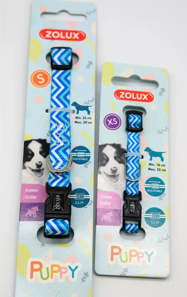 Zolux koiranpennun kaulapanta sininen - Tekstiilipannat - 3336024667415 - 1