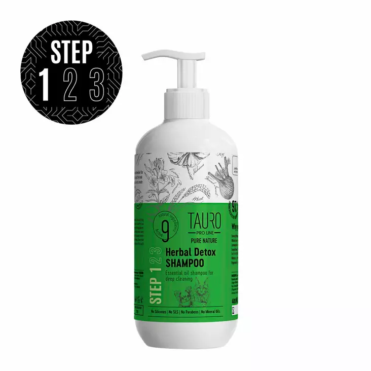 TPL Herbal Detox Shampoo 400ml - Koiran shampoot ja hoitoaineet - 4779051634705 - 1