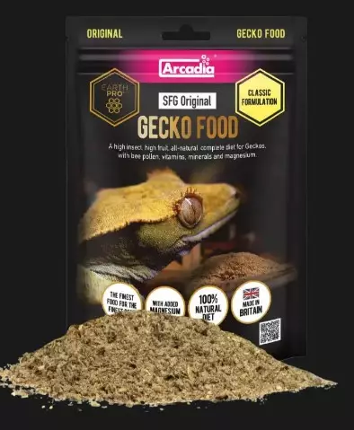 Arcadia Original Gecko Food 80g - Matelijoiden pelletit - 5018296001385 - 1