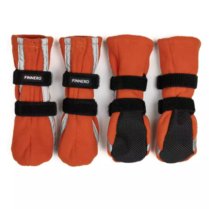 Finnero Halla heijastavat tossut, orans. - Tossut ja kengät - 6438406010295 - 1