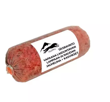 Huippu lammas,nauta ja kasvikset 800g - Huippu Raakaruuat - 6429830192145 - 1