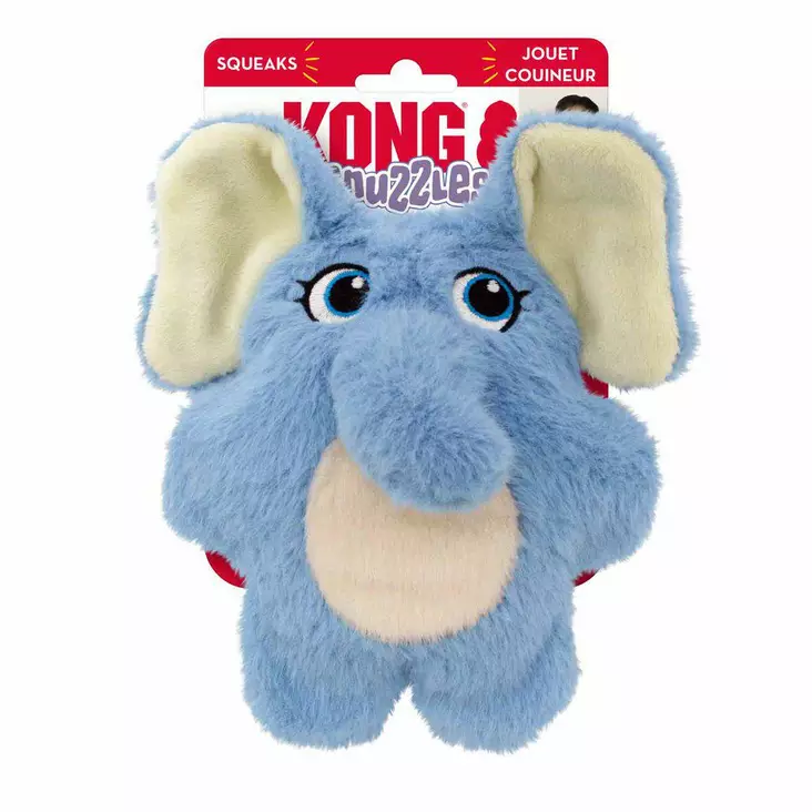 Kong Snuzzles elefantti pehmo - Koiran tekstiililelut - 035585498485 - 1
