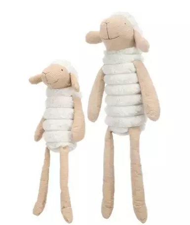 Lelulammas Ribola beige - Koiran tekstiililelut - 5400585301915 - 1