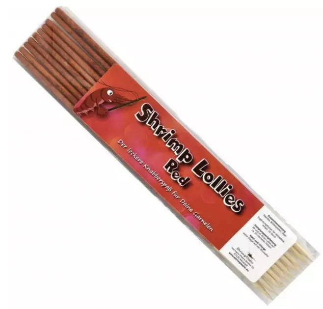 Shrimp lollies red 10 kpl - Sukarapujen ruoat - 4262460160045 - 1