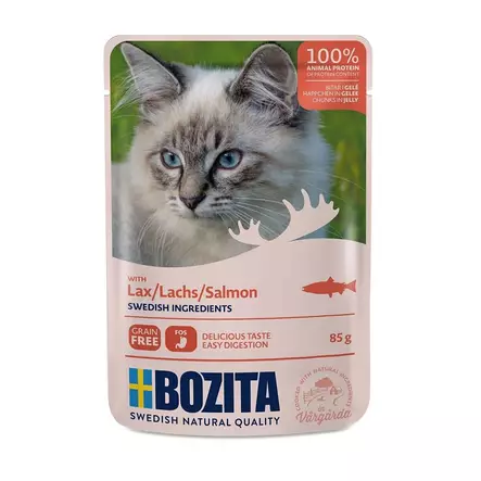 Bozita Lohi Hyytelössä 85g - Bozita märkäruoat - 7300330036346 - 1