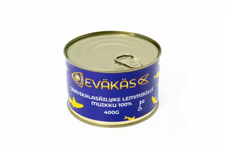 Eväkäs Järvikalasäilyke Muikku 400g - Muut märkäruokamerkit - 6418142002266 - 1