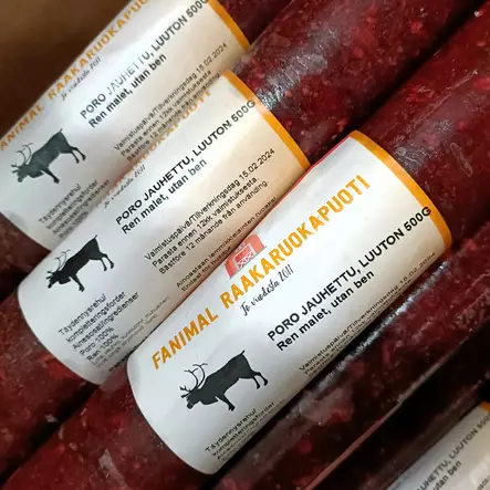 Fanimal Poro jauhettu 500g - Fanimal pakasteruoat - 06000506 - 3