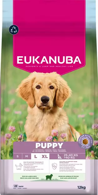 Eukanuba Puppy Large Lamb&Rice - Eukanuba kuivaruoat - 8710255120676 - 2
