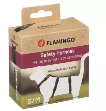 Flamingo Turvavaljas - Kissan pannat, valjaat ja taluttimet - 5400585394276 - 2