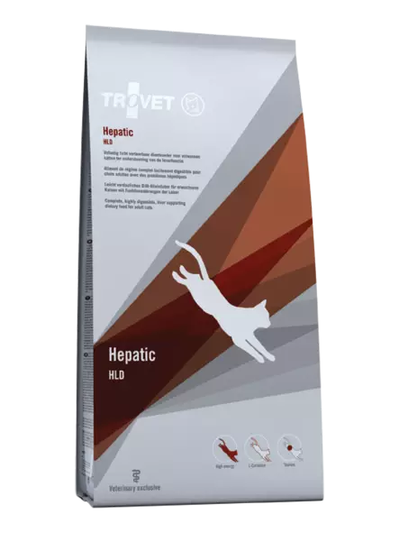Trovet Hepatic Cat HLD - Kissan eläinlääkärisarjan kuivaruuat - 8716811000086 - 1