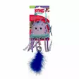 Kong Teaser Jellyfish -meduusa pehmo - Kissan tekstiililelut - 035585524016 - 2