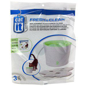 Cat It Fresh &Clear 3l patruunat - Kissan ruokakupit - 022517556016 - 1