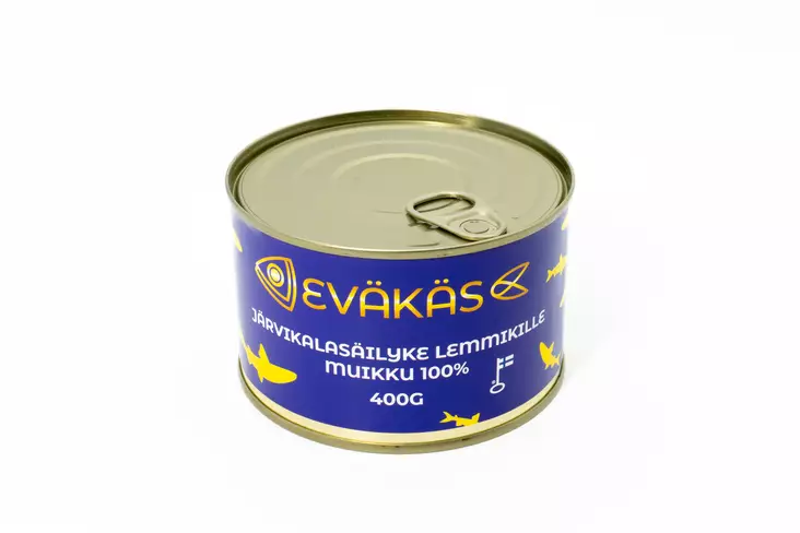 Eväkäs Järvikalasäilyke Muikku 400g - Muut märkäruokamerkit - 6418142002266 - 1