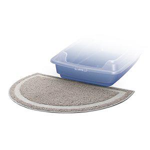 Kissan WC matto puoliympyrä 60x36cm - Kissan vessat - 8886467589416 - 1