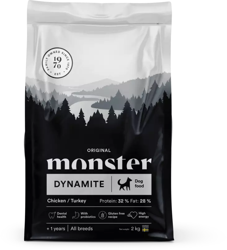 Monster Dog Original Dynamite - Monster kuivaruoat - 7350040124666 - 1