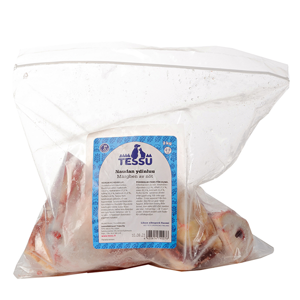 Tessu Naudan ydinluut 2kg - Tessu pakasteruoat - 6420614790076 - 1