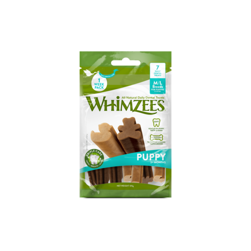 Whimzees M/L Puppy 14 kpl - Koiran puruluut - 8718627754726 - 1