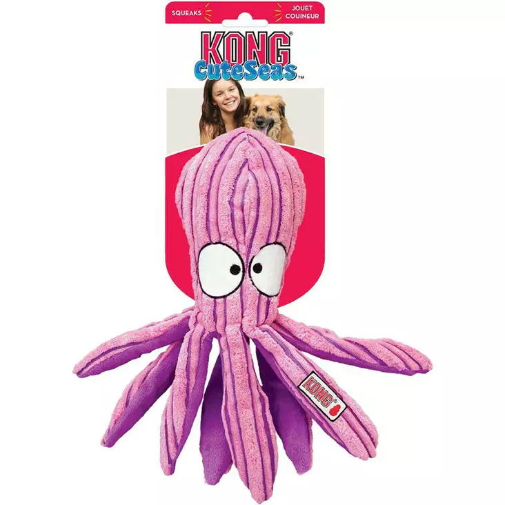 Kong CuteSeas Octopus pieni - Koiran tekstiililelut - 035585319056 - 1