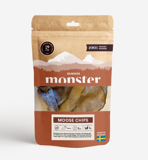 Monster Rawhide Moose Chips - Koiran puruluut - 7350040127346 - 1