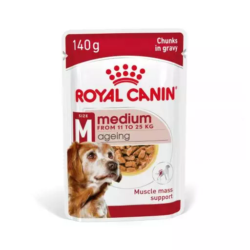RC Medium Ageing 140g - Royal Canin märkäruoat - 9003579008416 - 1