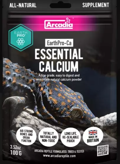 Arcadia Essential Calcium 100g - Matelijoiden vitamiinit - 844046011886 - 1